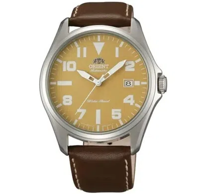 Pre-owned Orient Classic Automatic Military Khaki Dial Er2d00an Men's Watch Made In Japan
