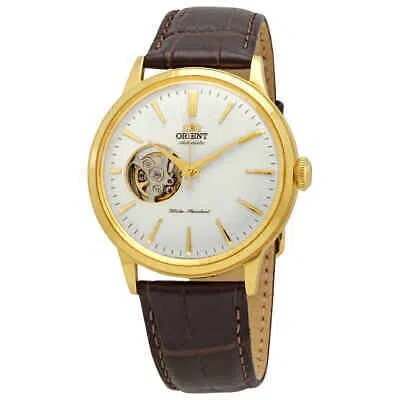 Pre-owned Orient Classic Automatic Silver Dial Men's Watch Ra-ag0003s