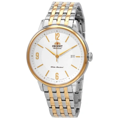 Orient Classic Automatic White Dial Men's Watch Ra-ac0j07s10b In Two Tone  / Gold Tone / White / Yellow