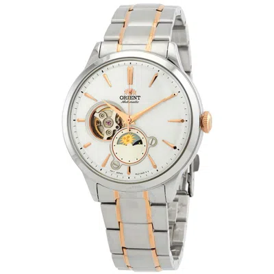 Orient Classic Automatic White Dial Men's Watch Ra-as0101s10b In Two Tone  / Gold Tone / Rose / Rose Gold Tone / White