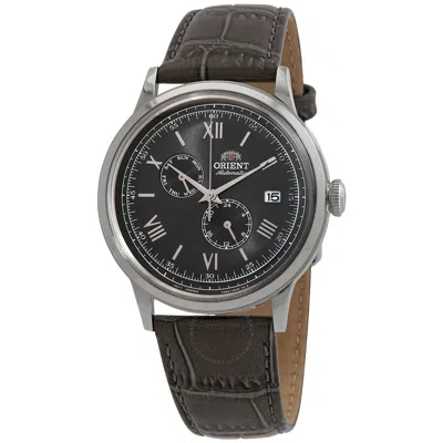 Orient Classic Bambino 2nd Generation Automatic Black Dial Men's Watch Ra-ak0704n10b In Brown