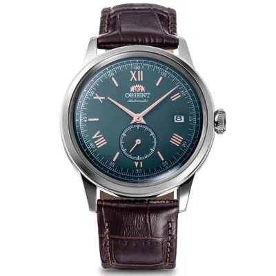 Pre-owned Orient Classic Bambino 38 Rn-ap0102e Mechanical Automatic Watch Green 38.4mm