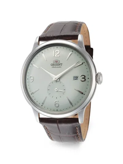 Orient 클래식 밤비노 40.5mm 시계 In Silver