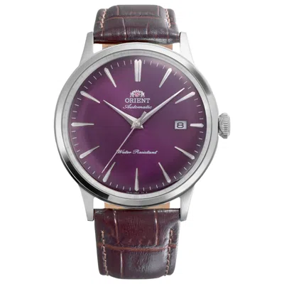 Orient Classic Bambino Men's Watch In Brown