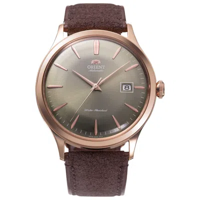 Orient Classic Bambino V4 Men's Watch In Brown