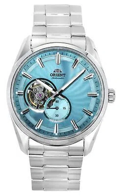 Pre-owned Orient Classic Light Blue Dial Automatic Dress Men's Watch Ra-ar0009l
