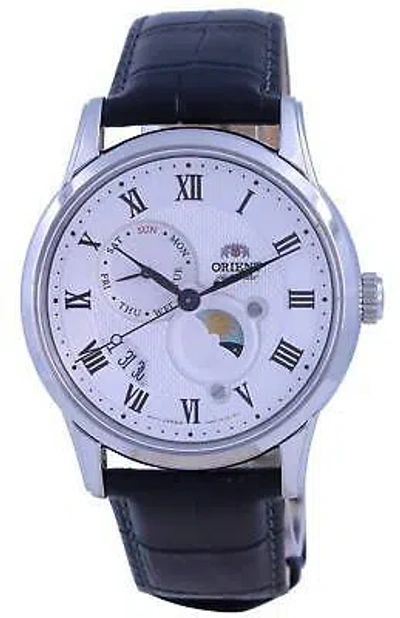 Pre-owned Orient Classic Sun And Moon Automatic Men's Watch Ra-ak0008s10b Ra-ak0008s30b