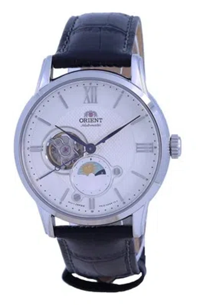Pre-owned Orient Classic Sun Moon Phase Open Heart Dial Automatic Ra-as0011s10b Mens Watch