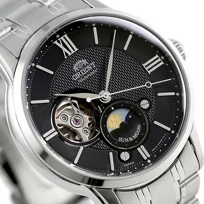 Pre-owned Orient Classic Sun＆moon Rn-as0001b Mechanical Automatic Watch Black Dial 42mm