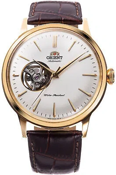 Pre-owned Orient Classic Watch - Bambino Open Heart Ra-ag0003s