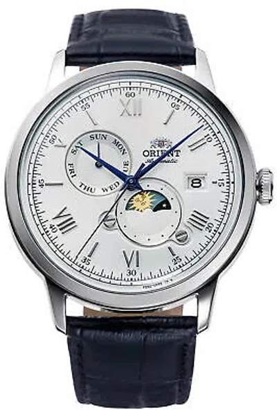 Pre-owned Orient Watch - Ra-ak0802s For Male White In Steel