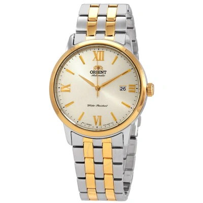 Orient Contemporary Automatic Champagne Dial Men's Watch Ra-ac0f08g10b In Two Tone  / Champagne / Gold Tone / Yellow
