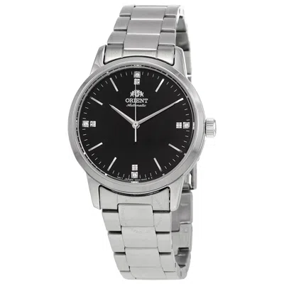 Orient Contemporary Automatic Crystal Black Dial Ladies Watch Ra-nb0101b10b In Metallic