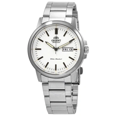 Orient Contemporary Automatic White Dial Men's Watch Ra-aa0c03s19b In Metallic