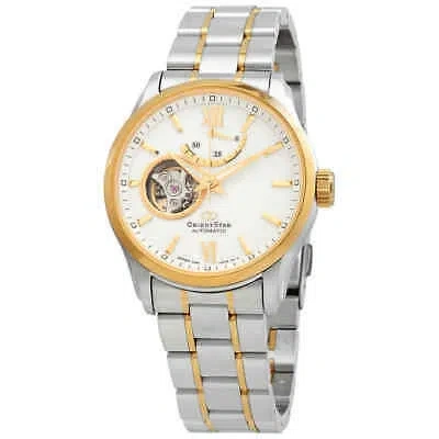 Pre-owned Orient Contemporary Automatic White Dial Men's Watch Re-at0004s00b