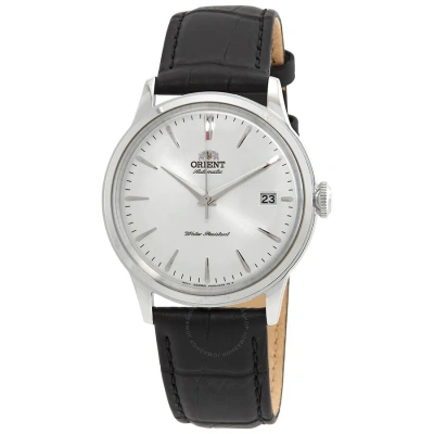 Orient Contemporary Classic Silver-tone Dial Men's Watch Ra-ac0m03s10b In Black / Silver