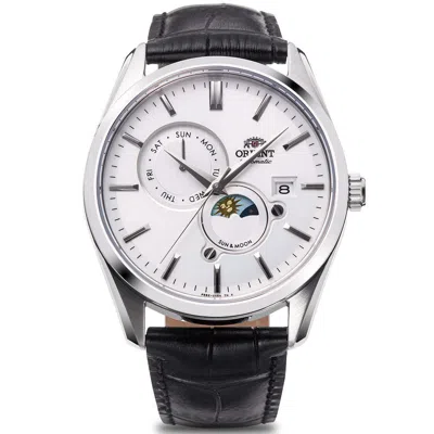 Pre-owned Orient Contemporary Rn-ak0305s Sun & Moon Mechanical Automatic Watch 41.5mm