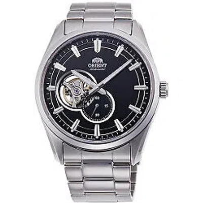 Pre-owned Orient Contemporary Rn-ar0001b Black Semi Skeleton Men's Watch In Box