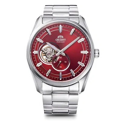Pre-owned Orient Contemporary Rn-ar0010r Semi-skeleton Men's Open Heart Wist Watch