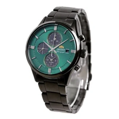 Pre-owned Orient Contemporary Rn-ty0001e Lightcharge Chronograph Men's Watch In Box
