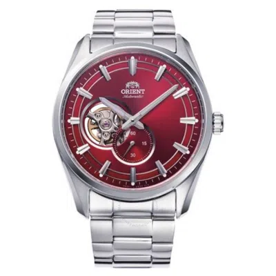 Orient Contemporary Semi Skeleton Automatic Red Dial Men's Watch Ra-ar0010r10b