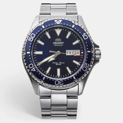 Pre-owned Orient Diver Design F692-uaa0 Blue Dial Stainless Steel Men's Wristwatch 41.8mm