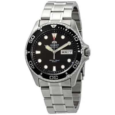 Orient Diver Ray Ii Automatic Black Dial Men's Watch Faa02004b9 In Metallic