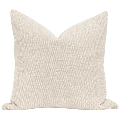 Orient Express Furniture The Basic 26" Essential Euro Pillow, Livesmart Gellar Linen, Set Of 2