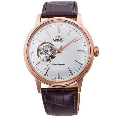 Pre-owned Orient Self-winding Wristwatch Bambino Jp Made Open Heart Rn-ag0004s Men Jp