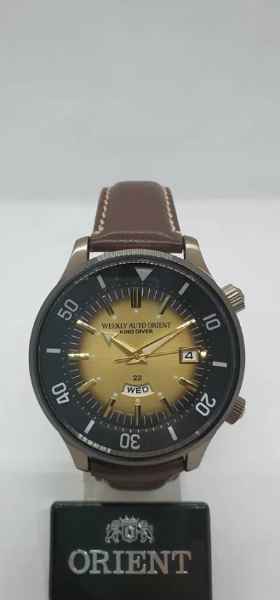 Pre-owned Orient Jaguar King Diver Limited Edition Automatic Ra-aa0d04g Made In Japan