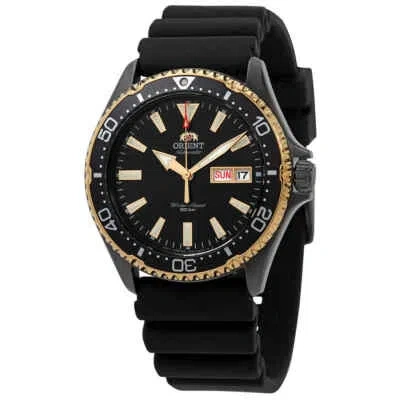 Pre-owned Orient Kamasu Automatic Black Dial Men's Watch Ra-aa0005b19b
