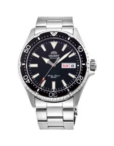 Pre-owned Orient Kamasu Ra-aa0001b19a Ra-aa0001b Aa0001b 200m Wr Sapphire Crystal
