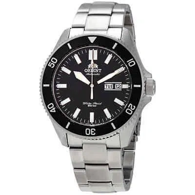Pre-owned Orient Kanno Automatic Black Dial Men's Watch Ra-aa0008b19b