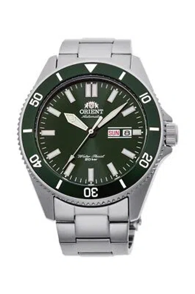 Pre-owned Orient Kanno Automatic Green Dial Men's Watch Ra-aa0914e19b