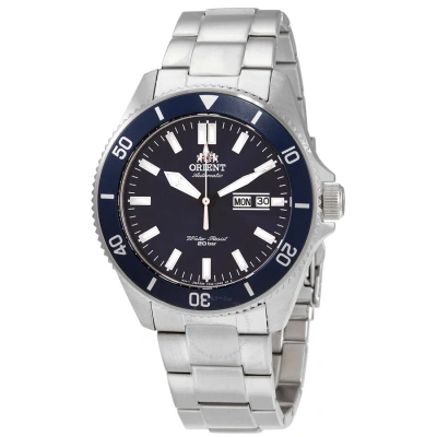 Orient Kanno Diver Automatic Blue Dial Men's Watch Ra-aa0009l19a In Metallic