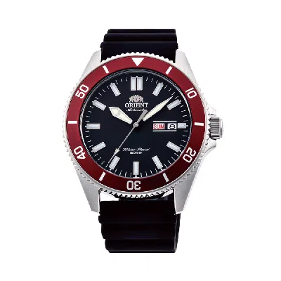 Pre-owned Orient Kano Diver Mechanical Watch Day Date Black Dial Aa0011b Made In Japan