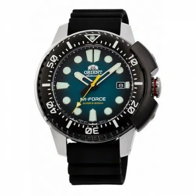 Pre-owned Orient M-force 200m Rn-ac0l04l Automatic Mens Watch Us4