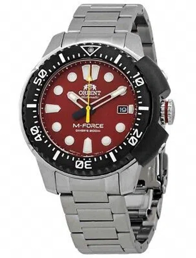 Pre-owned Orient M-force Ac0l 70th Anniversary Automatic Ra-ac0l02r00b 200m Men's Watch