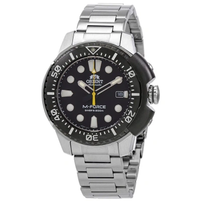 Orient M-force Automatic Black Dial Men's Watch Ra-ac0l01b00b