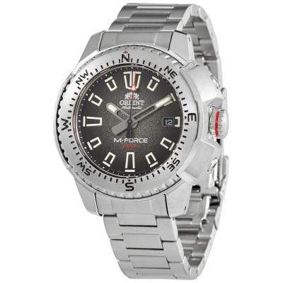 Orient M-force Automatic Black Dial Men's Watch Ra-ac0n01b10b In White