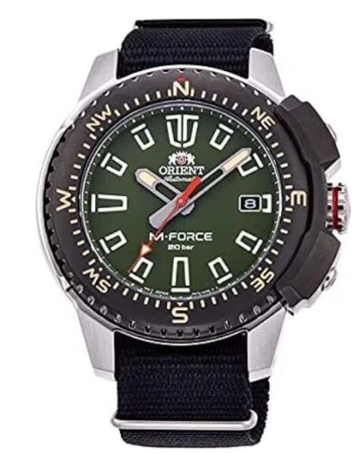Pre-owned Orient M-force Rn-ac0n03e Nylon Band M-force Made In Japan