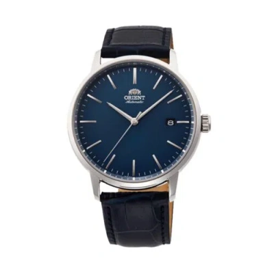 Pre-owned Orient Maestro Mechanical Watch Blue Dial Basic Date Ac0e04l Made In Japan