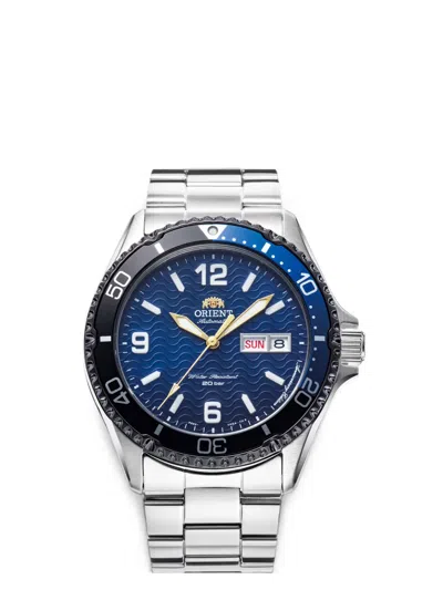 Pre-owned Orient Mako 20th Anniversary 42mm Watch In Blue