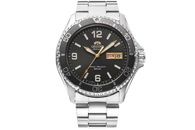Pre-owned Orient Mako-3 Ra-aa0819n19b Ra-aa0819n Sapphire Crystal 200m Diver