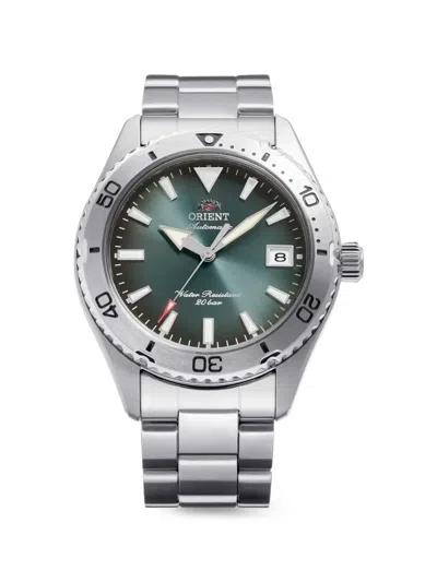 Orient Mako 39.9mm Watch In Silver