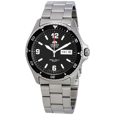 Orient Mako Ii Automatic Black Dial Men's Watch Faa02001b9 In Metallic