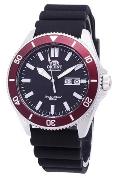 Pre-owned Orient Mako Iii Ra-aa0011b19b Rubber Strap Sports Automatic 200m Mens Watch