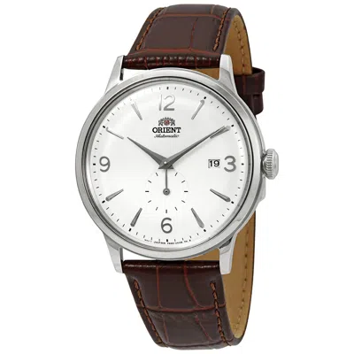 Orient Mechanical Classic Automatic White Dial Men's Watch Ra-ap0002s In Brown