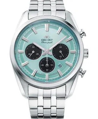 Pre-owned Orient Men Analog Quartz Casual Watch Classic Dress Waterproof Japan