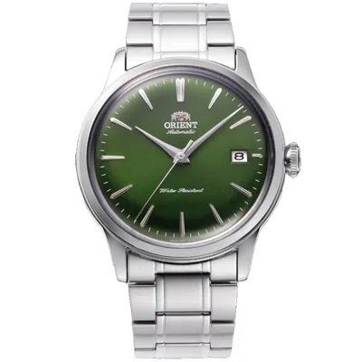 Orient Men's Bambino Green Dial Watch